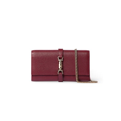 GUCCI  JACKIE 1961 WALLET ON CHAIN 652681 AABXM 6207 (19*10*3.5cm)